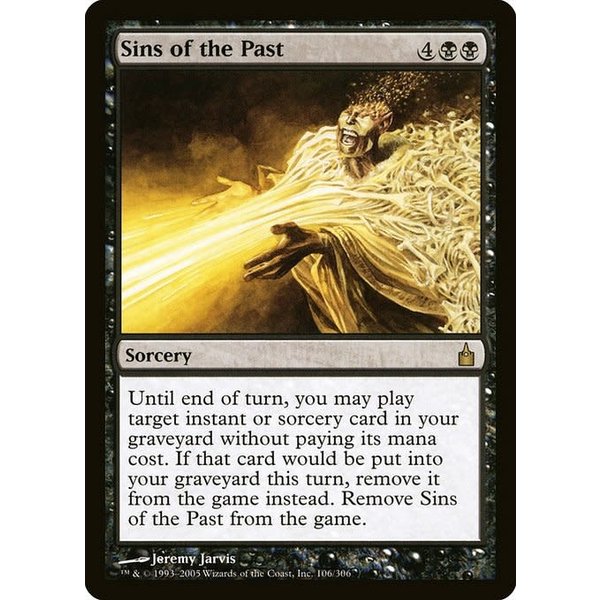 Magic: The Gathering Sins of the Past (106) Heavily Played