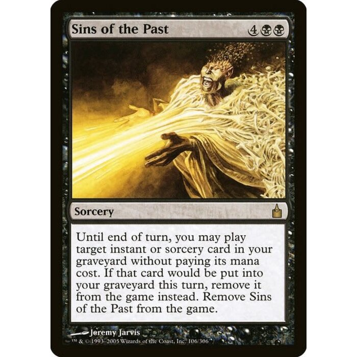Magic: The Gathering Sins of the Past (106) Heavily Played
