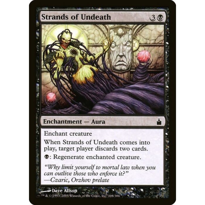 Magic: The Gathering Strands of Undeath (108) Lightly Played