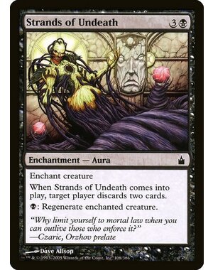 Magic: The Gathering Strands of Undeath (108) Moderately Played