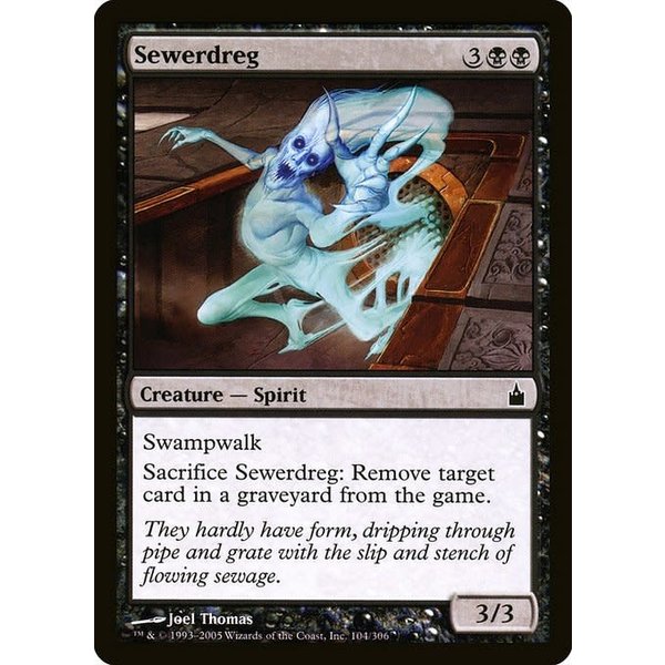 Magic: The Gathering Sewerdreg (104) Lightly Played