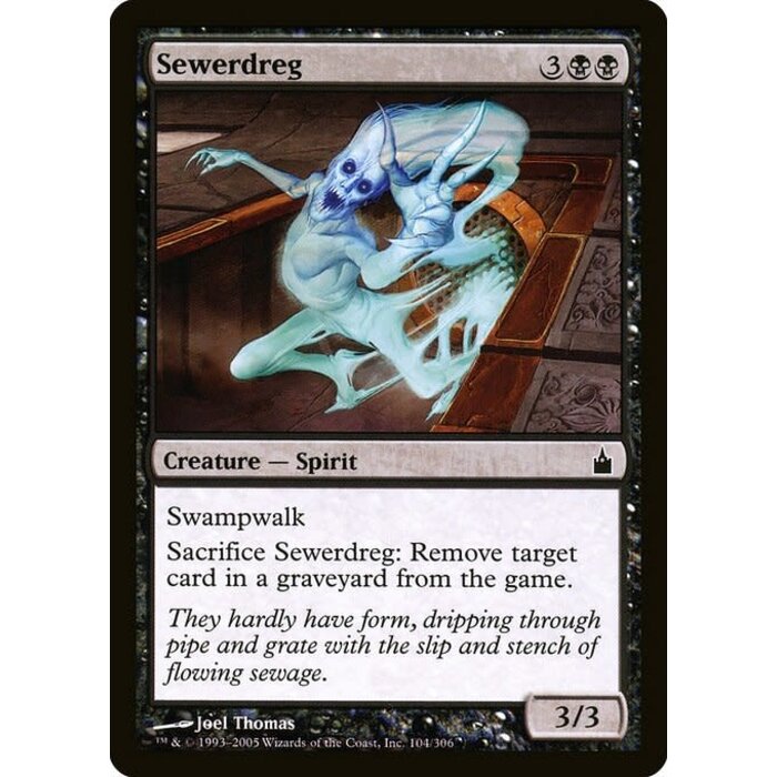 Magic: The Gathering Sewerdreg (104) Lightly Played