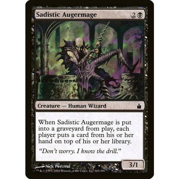 Magic: The Gathering Sadistic Augermage (103) Lightly Played