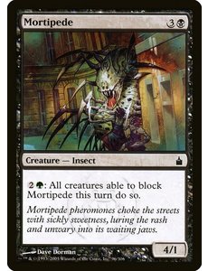 Magic: The Gathering Mortipede (096) Lightly Played