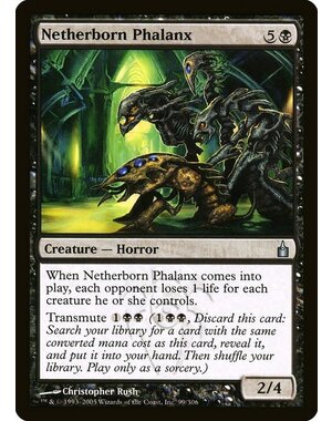 Magic: The Gathering Netherborn Phalanx (099) Lightly Played