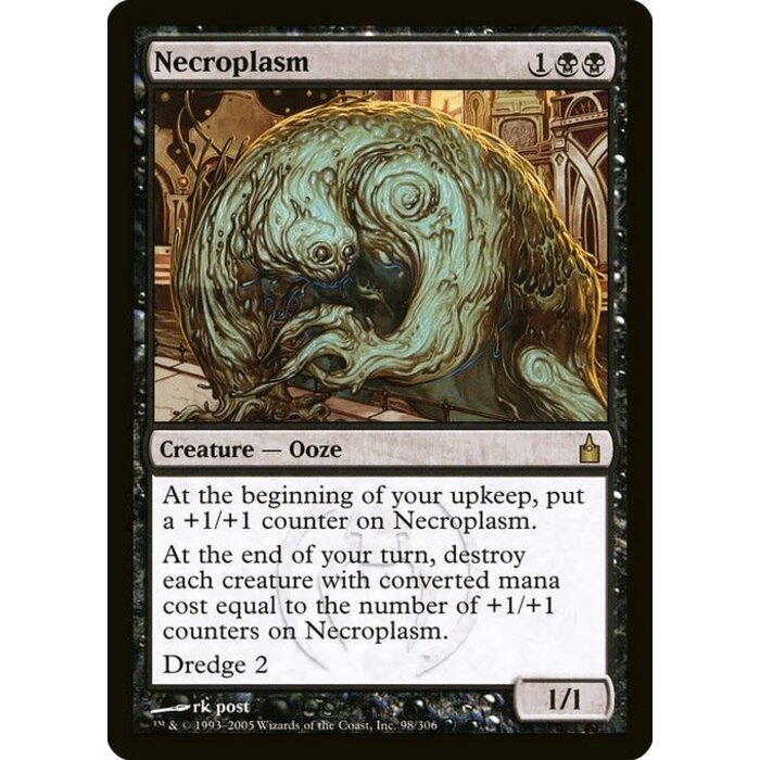 Magic: The Gathering Necroplasm (098) Lightly Played
