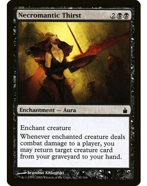 Magic: The Gathering Necromantic Thirst (097) Lightly Played