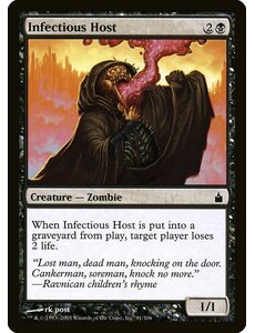 Magic: The Gathering Infectious Host (091) Lightly Played