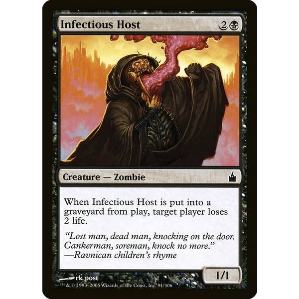 Magic: The Gathering Infectious Host (091) Lightly Played