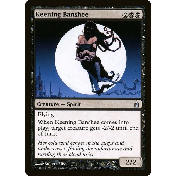 Magic: The Gathering Keening Banshee (092) Moderately Played
