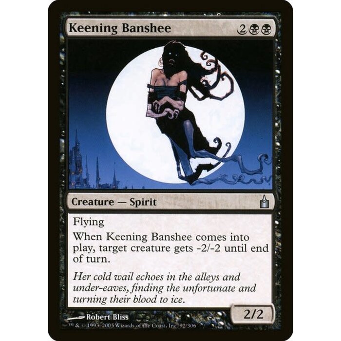 Magic: The Gathering Keening Banshee (092) Moderately Played