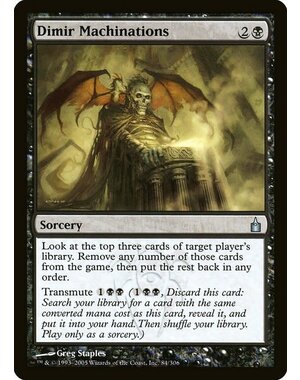 Magic: The Gathering Dimir Machinations (084) Lightly Played