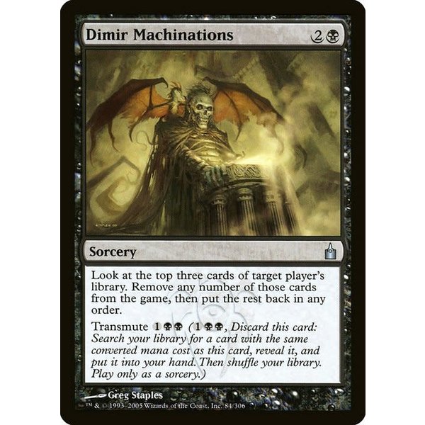 Magic: The Gathering Dimir Machinations (084) Lightly Played