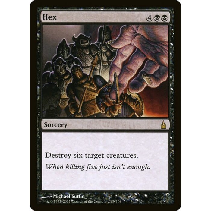 Magic: The Gathering Hex (089) Lightly Played