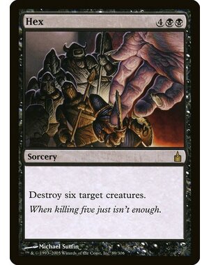 Magic: The Gathering Hex (089) Moderately Played