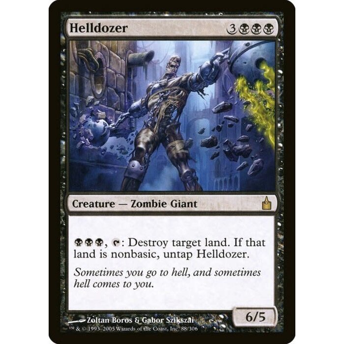 Magic: The Gathering Helldozer (088) Lightly Played