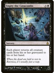 Magic: The Gathering Empty the Catacombs (086) Lightly Played