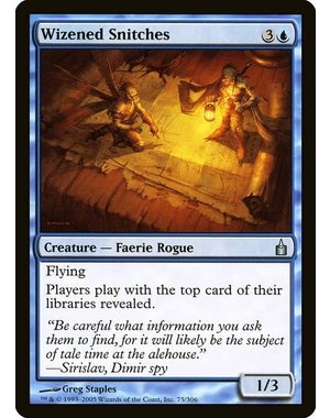Magic: The Gathering Wizened Snitches (075) Lightly Played