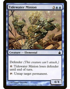 Magic: The Gathering Tidewater Minion (071) Lightly Played