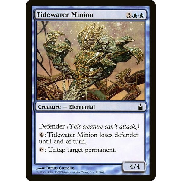 Magic: The Gathering Tidewater Minion (071) Lightly Played