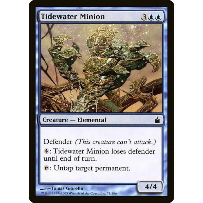 Magic: The Gathering Tidewater Minion (071) Lightly Played