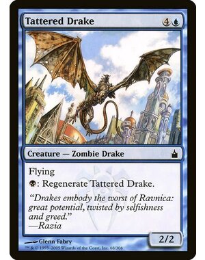 Magic: The Gathering Tattered Drake (068) Lightly Played
