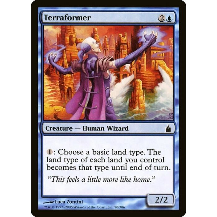 Magic: The Gathering Terraformer (070) Lightly Played