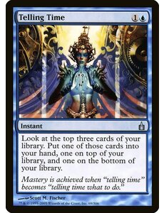 Magic: The Gathering Telling Time (069) Lightly Played