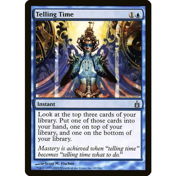 Magic: The Gathering Telling Time (069) Lightly Played