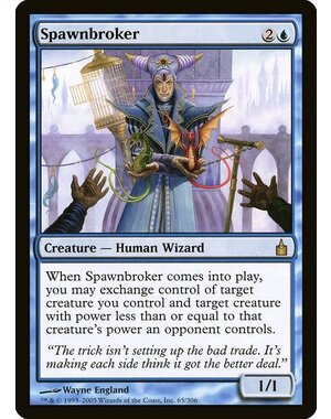 Magic: The Gathering Spawnbroker (065) Moderately Played