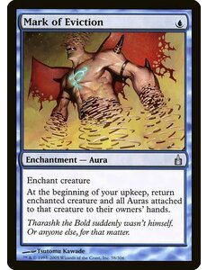 Magic: The Gathering Mark of Eviction (058) Heavily Played