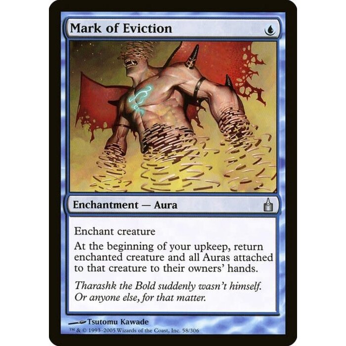 Magic: The Gathering Mark of Eviction (058) Lightly Played