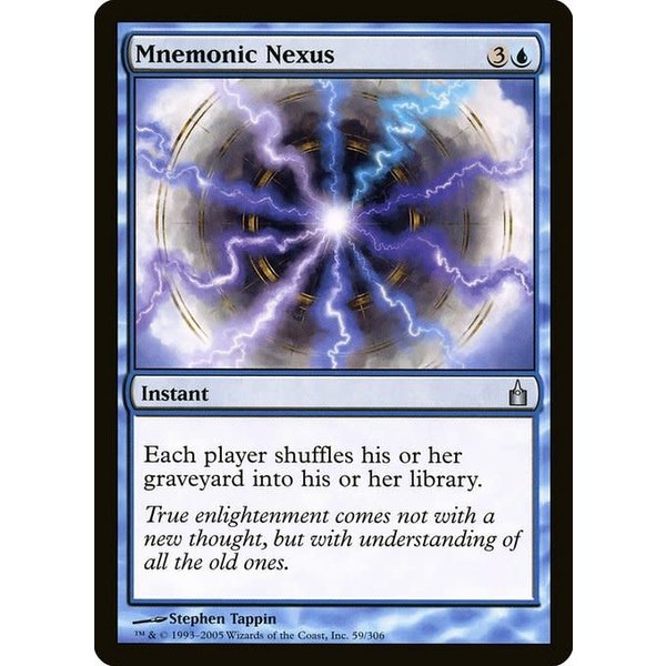 Magic: The Gathering Mnemonic Nexus (059) Moderately Played