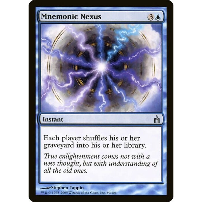 Magic: The Gathering Mnemonic Nexus (059) Moderately Played