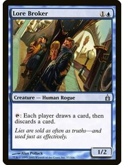 Magic: The Gathering Lore Broker (057) Moderately Played