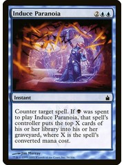 Magic: The Gathering Induce Paranoia (056) Lightly Played