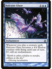 Magic: The Gathering Halcyon Glaze (054) Heavily Played