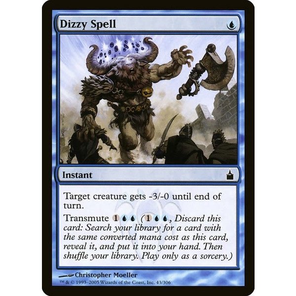 Magic: The Gathering Dizzy Spell (043) Lightly Played