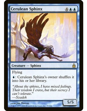 Magic: The Gathering Cerulean Sphinx (039) Moderately Played