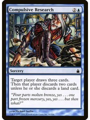 Magic: The Gathering Compulsive Research (040) Moderately Played