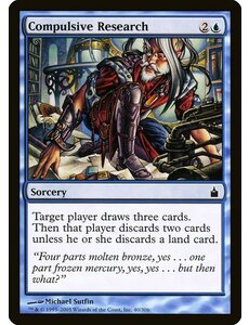 Magic: The Gathering Compulsive Research (040) Moderately Played