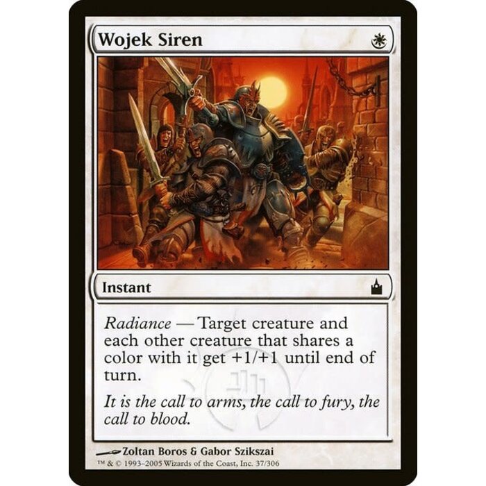 Magic: The Gathering Wojek Siren (037) Lightly Played