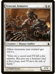 Magic: The Gathering Veteran Armorer (034) Heavily Played