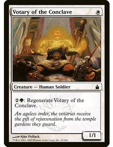 Magic: The Gathering Votary of the Conclave (035) Lightly Played
