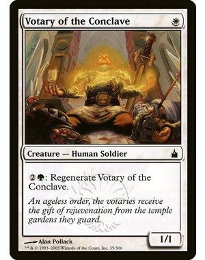 Magic: The Gathering Votary of the Conclave (035) Lightly Played
