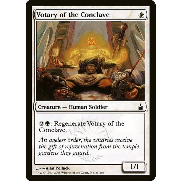 Magic: The Gathering Votary of the Conclave (035) Lightly Played