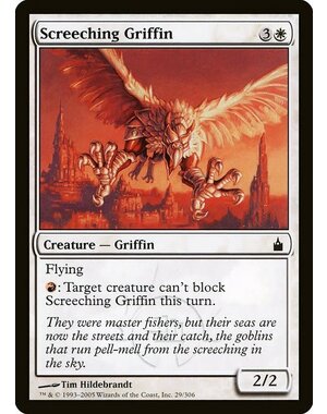 Magic: The Gathering Screeching Griffin (029) Lightly Played