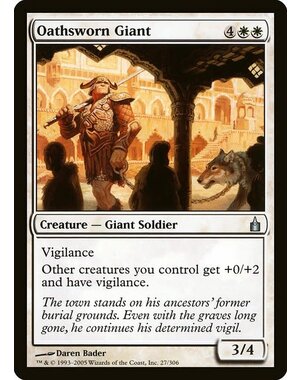 Magic: The Gathering Oathsworn Giant (027) Lightly Played