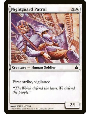 Magic: The Gathering Nightguard Patrol (026) Lightly Played