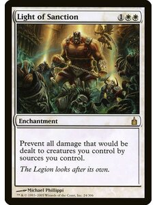 Magic: The Gathering Light of Sanction (024) Lightly Played